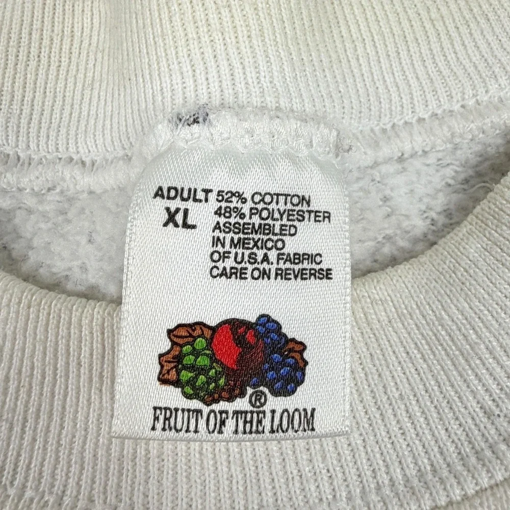 VTG 1997 Rose Bowl Sun Devils Ohio State Fruit of the Loom Sweatshirt XL White